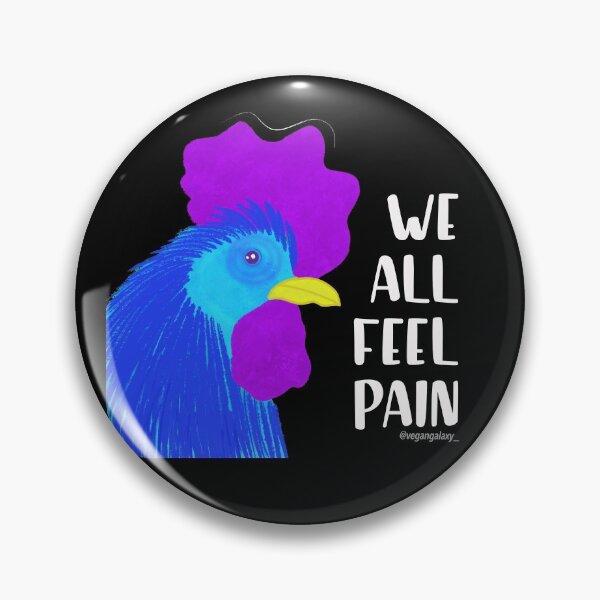 Item preview, We all feel pain designed and sold by vegansfacts.