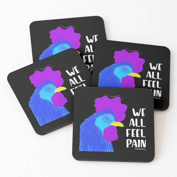 Item preview, We all feel pain designed and sold by vegansfacts.
