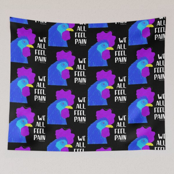 Item preview, We all feel pain designed and sold by vegansfacts.