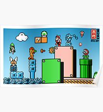 Retro childhood mashup Poster