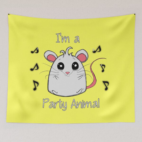 Item preview, I'm A Party Animal designed and sold by DitzyDonuts.