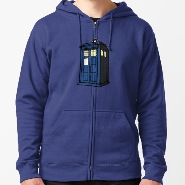 LuosisiJia Hoodie Sweatshirt Mens Doctor Who Long Sleeve Zip-up Hooded Sweatshirt Jacket