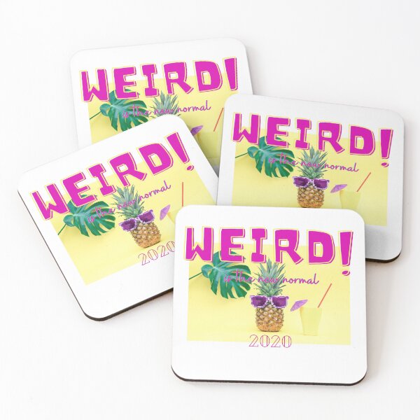 Item preview, Weird is the new normal sticker part 11 designed and sold by Iambellanova.