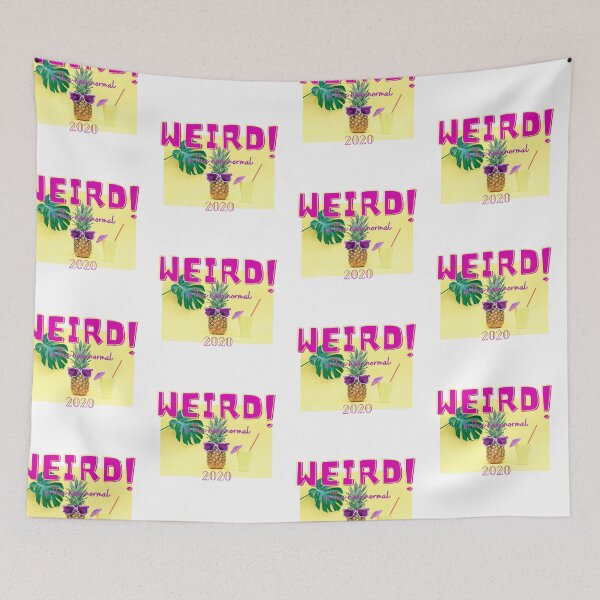 Item preview, Weird is the new normal sticker part 11 designed and sold by Iambellanova.