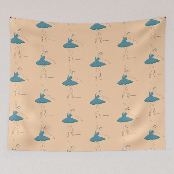 Item preview, Russian Balarina designed and sold by illustrationsnz.