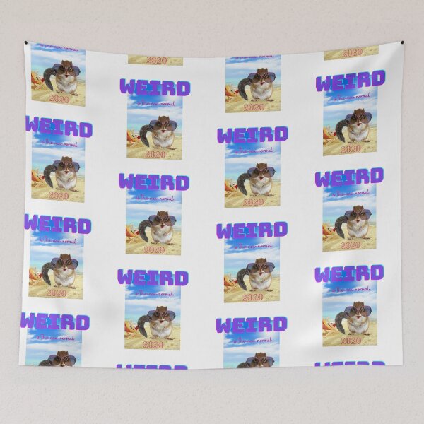 Item preview, Weird is the new normal sticker part 12 designed and sold by Iambellanova.