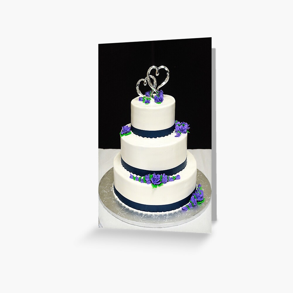 2013 Wedding Cake Anoka Minnesota Greeting Card
