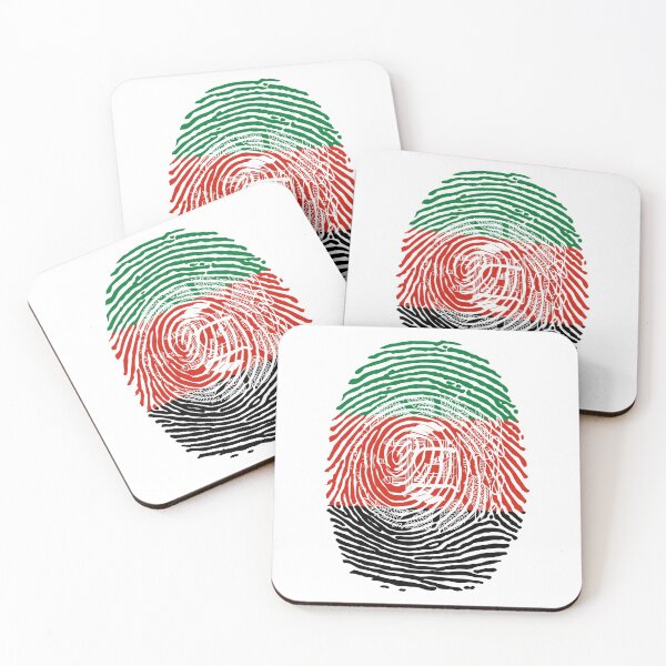 Item preview, afganistan flag fingerprint style , colourfull nice and beautiful designed and sold by rashadat.