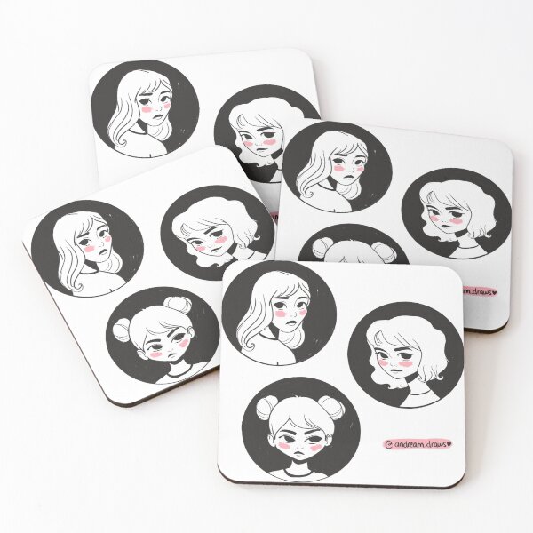 Item preview, Moody girls designed and sold by andreamdraws.