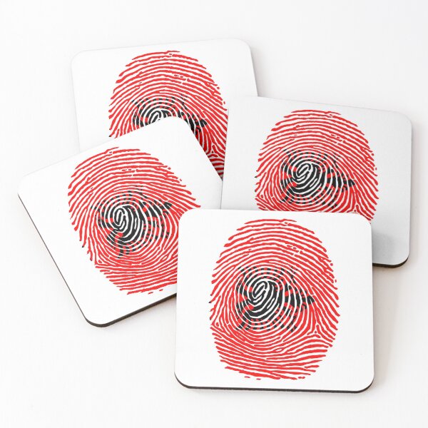 Item preview, albania  flag fingerprint style , colourfull nice and beautiful designed and sold by rashadat.