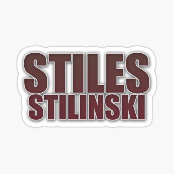 Vista previa del artículo con la obra «Stiles Stilinski, nombre / Teen Wolf / Dylan O'Brien», diseñado y vendido por Danee Anthonijsz.
