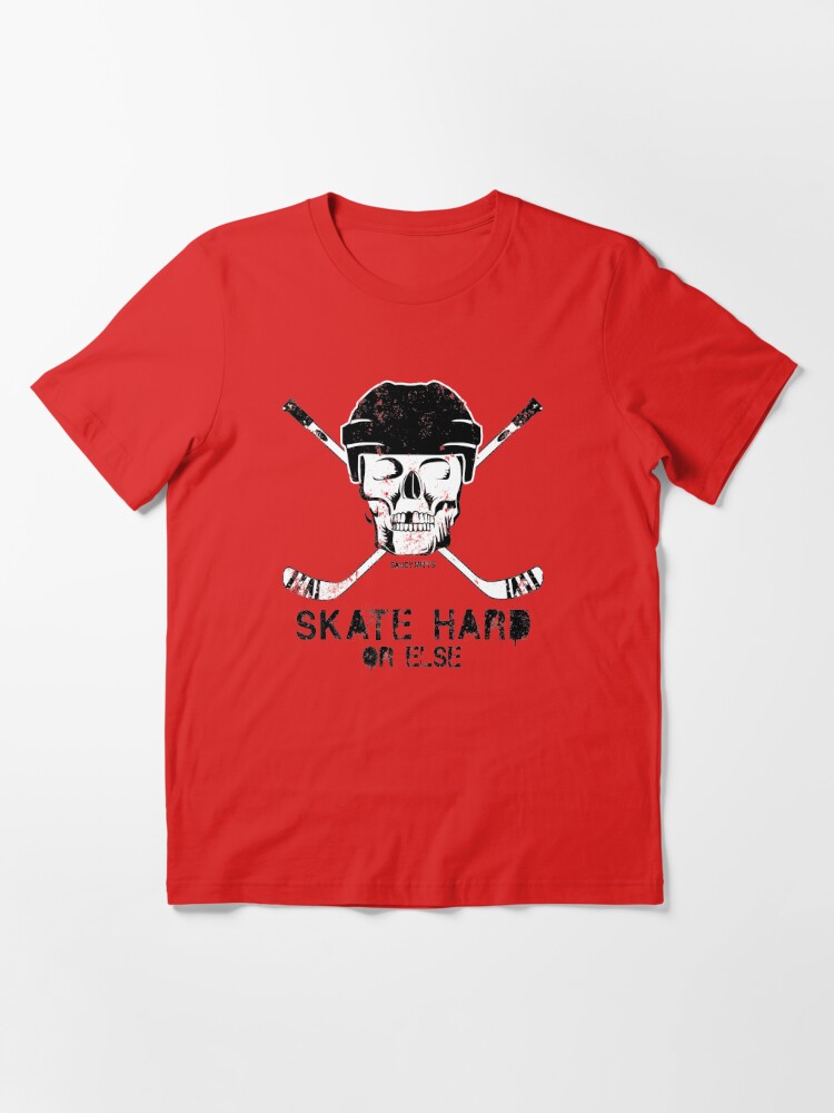 Hockey Skull Shirt - Skate Hard
