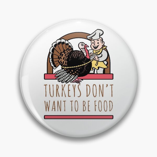 Item preview, Vintage Vegan Thanksgiving Turkey | Funny Food designed and sold by Maria Garcia.