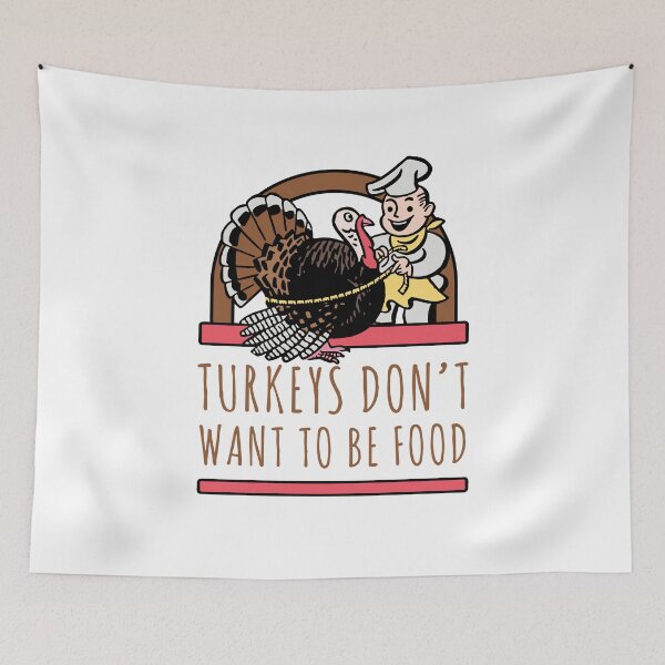 Item preview, Vintage Vegan Thanksgiving Turkey | Funny Food designed and sold by Maria Garcia.