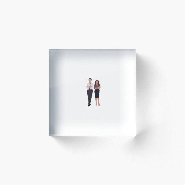 suits Acrylic Block
