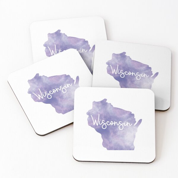 Item preview, Wisconsin - purple designed and sold by kasantoro.