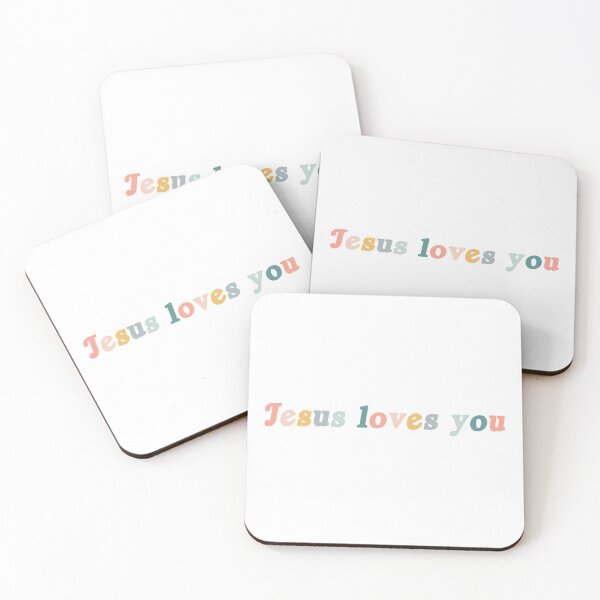 Item preview, Jesus loves you  designed and sold by shop-rosie.