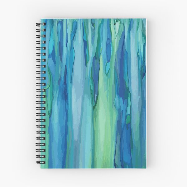 Item preview, Emerald Caves - Blue Green Alcohol Ink Print  designed and sold by perryartdesign.