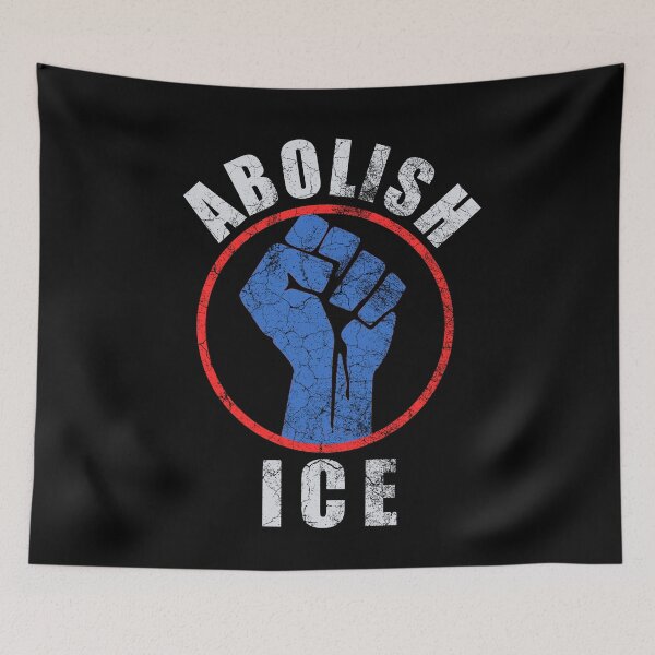 Item preview,  Abolish Ice  - Pro Immigration BLM designed and sold by Sutra-Lotus-Co.