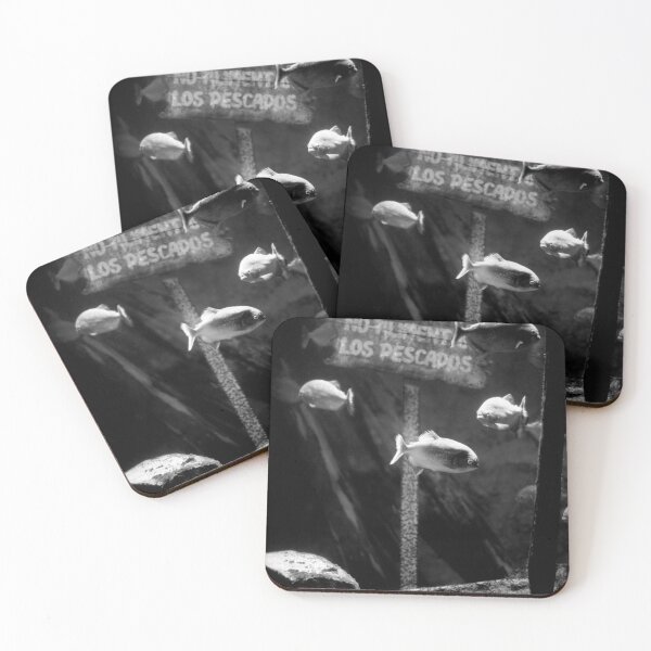 Item preview, Los Pescados (Monochrome) designed and sold by DoodleBugImages.