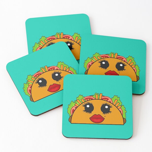 Item preview, Cute Kawaii Taco designed and sold by artbyomega.