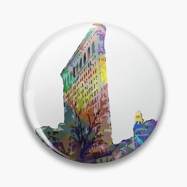 Item preview, New York, Flatiron Building designed and sold by LazyHatter.