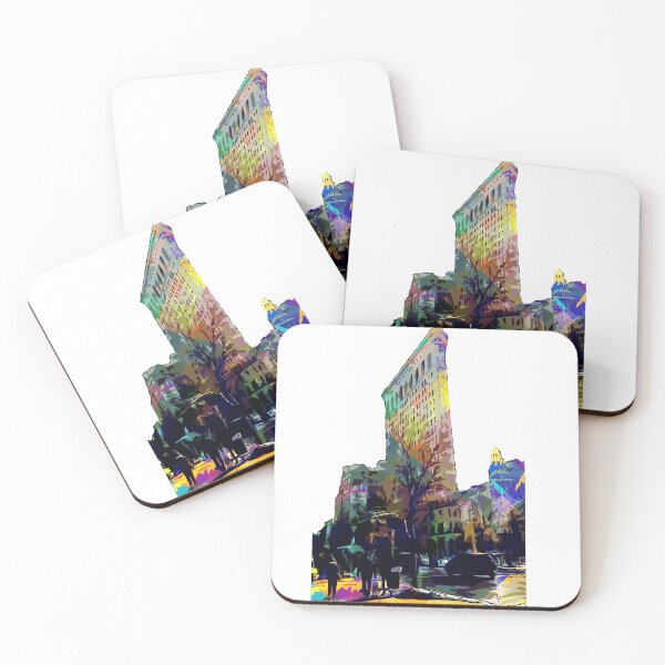 Item preview, New York, Flatiron Building designed and sold by LazyHatter.