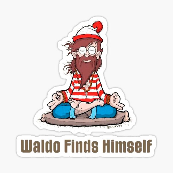 Sticker Waldo Redbubble