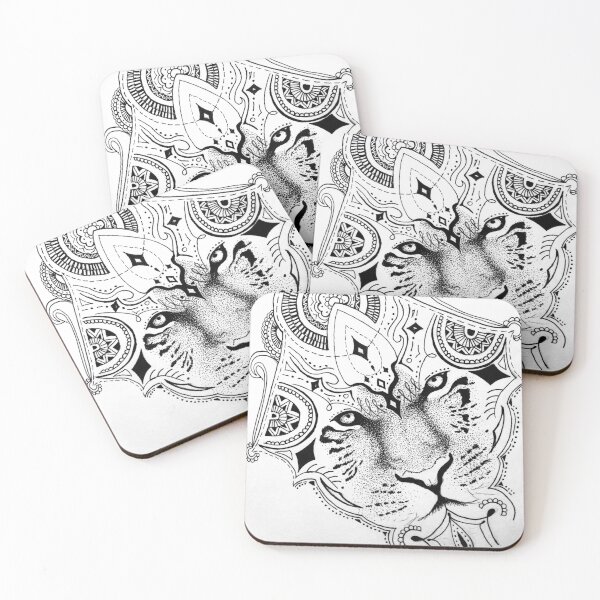 Item preview, Tiger dot art  designed and sold by Carverart.