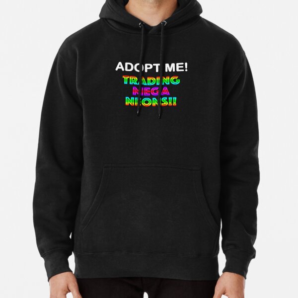 Roblox Robux Adopt Me Pullover Hoodie By T Shirt Designs Redbubble - nega face roblox
