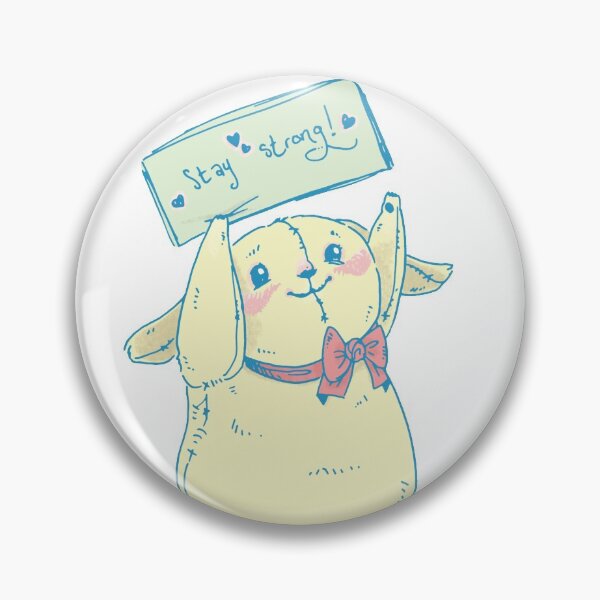 Item preview, Stay Strong Sticker designed and sold by SimplyKitt.