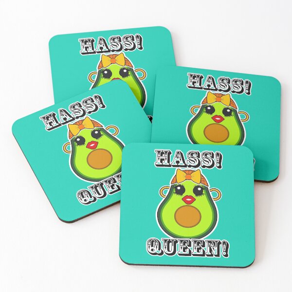 Item preview, Hass Queen Cute Kawaii Avocado Diva designed and sold by artbyomega.