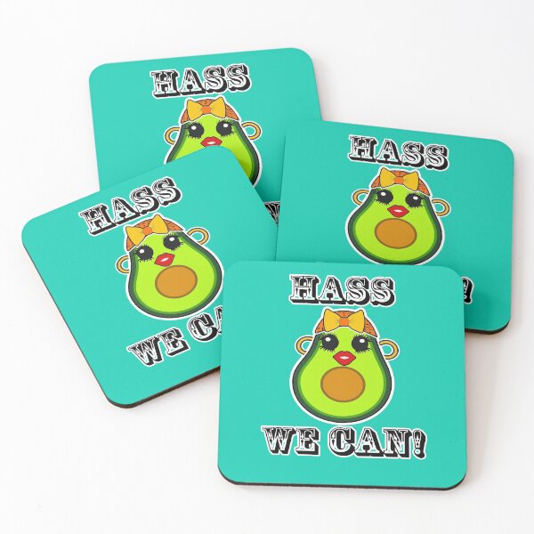 Item preview, Hass we Can Kawaii Avocado designed and sold by artbyomega.