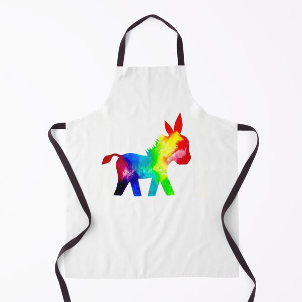 Rainbow Donkey Apron