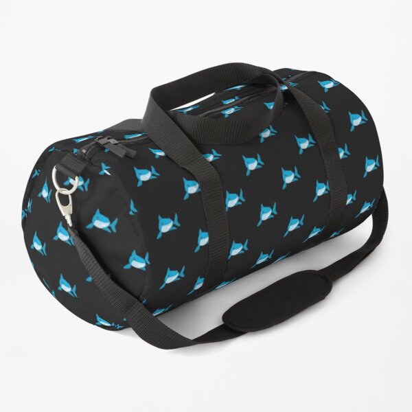 Friendly Sharks Bucktooth Shark Duffle Bag
