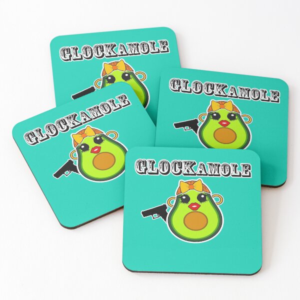 Item preview, Glockamole Kawaii Avocado designed and sold by artbyomega.