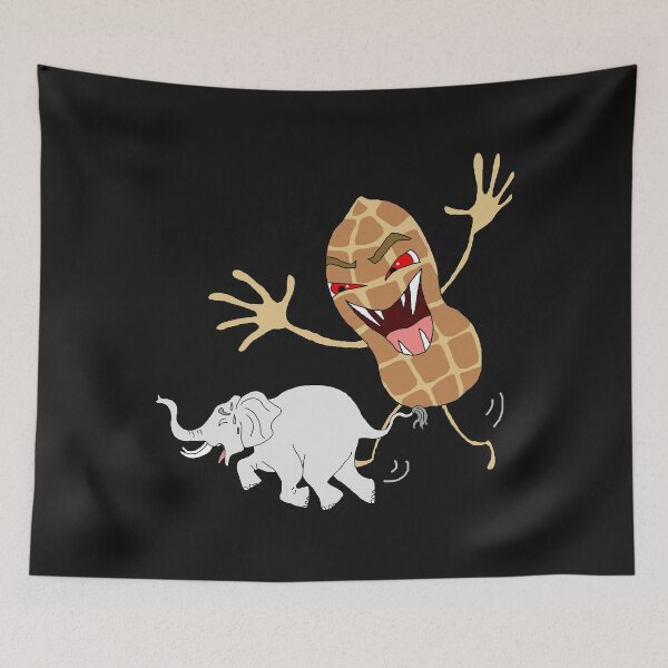 Item preview, Elephant Peanut Funny Design Gift designed and sold by eiwo87.
