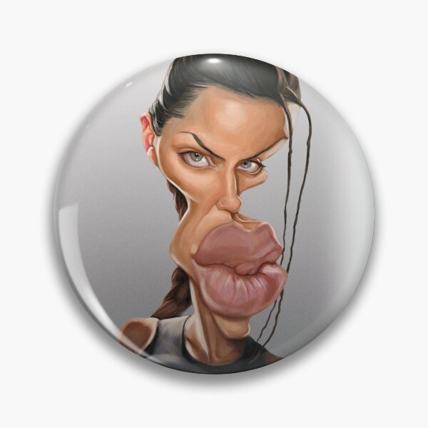 Item preview, Angelina Jolie Tomb Raider Caricature designed and sold by AnthonyPascoe.