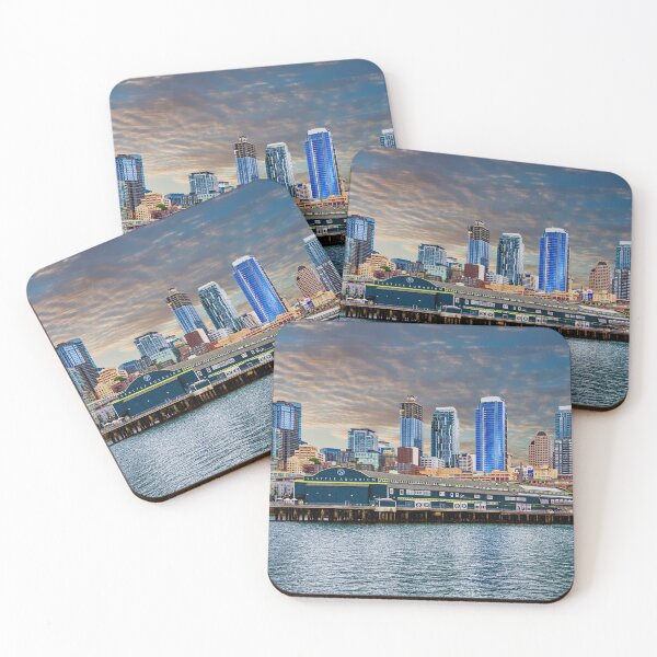 Item preview, Seattle Aquarium and Skyline designed and sold by dbvirago.