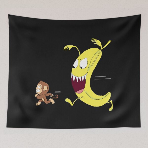 Item preview, Banana Monkey Funny Design Gift designed and sold by eiwo87.