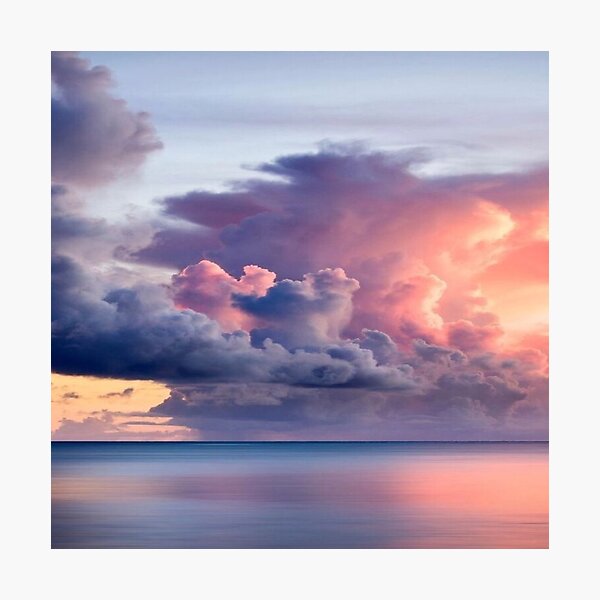 Item preview, Colorful Clouds Sunset By The Beach designed and sold by MOHAMEDZE.