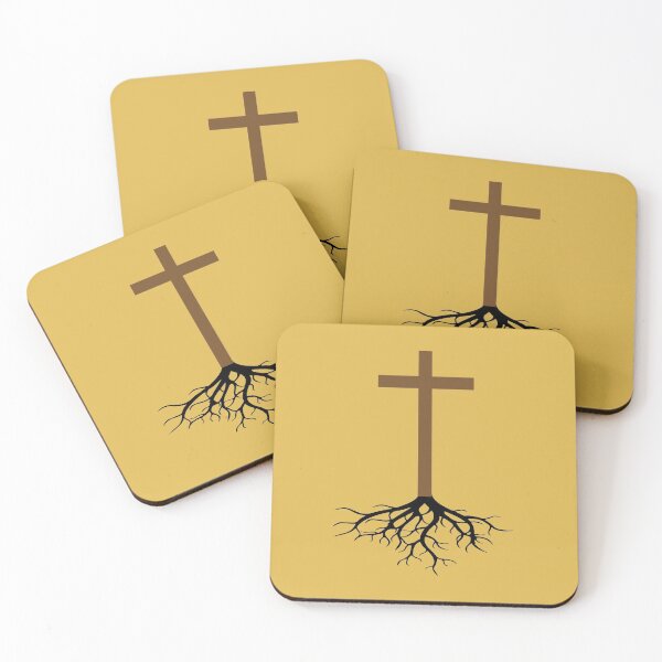 Item preview, Religious Cross with Roots designed and sold by JAZTshirt.