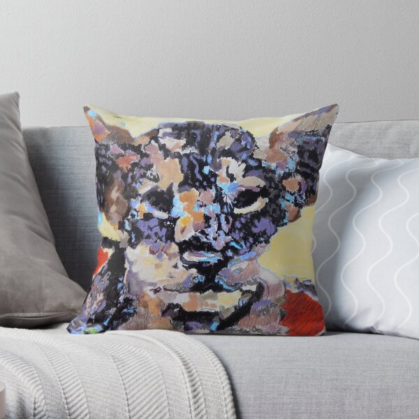 Thai tiger cub Throw Pillow