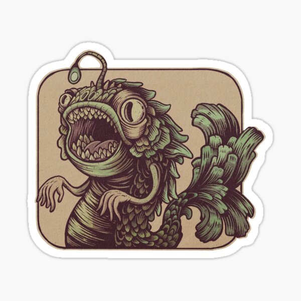 Creature of the Deep Sticker