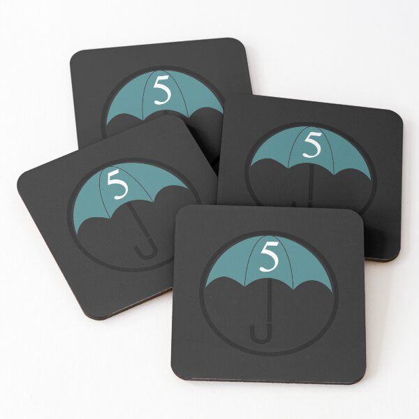 Item preview, Umbrella Academy, Umbrella Five, number 5, Color designed and sold by Gaalaxyz.