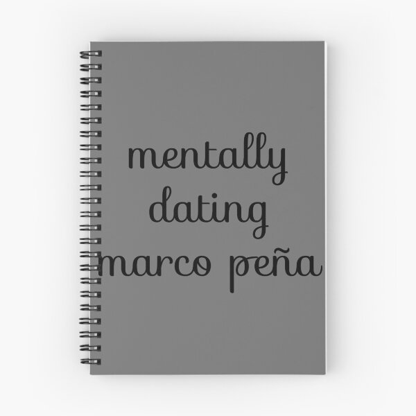 Item preview, mentally dating Marco peña designed and sold by ayehailey1.