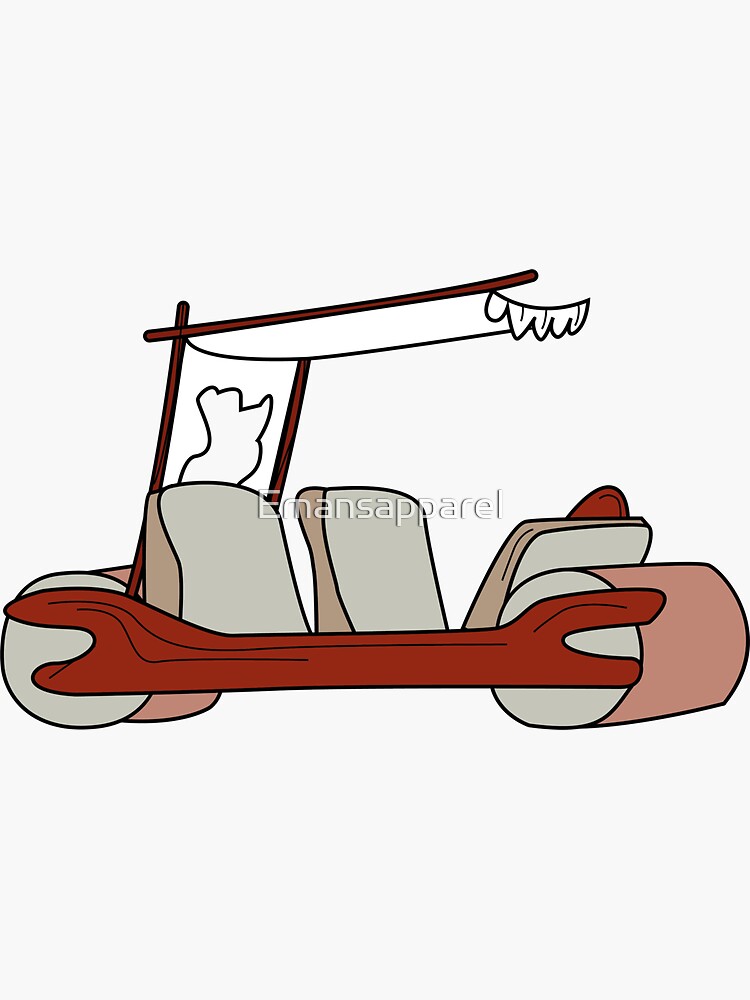 Flintstones Car Clip Art