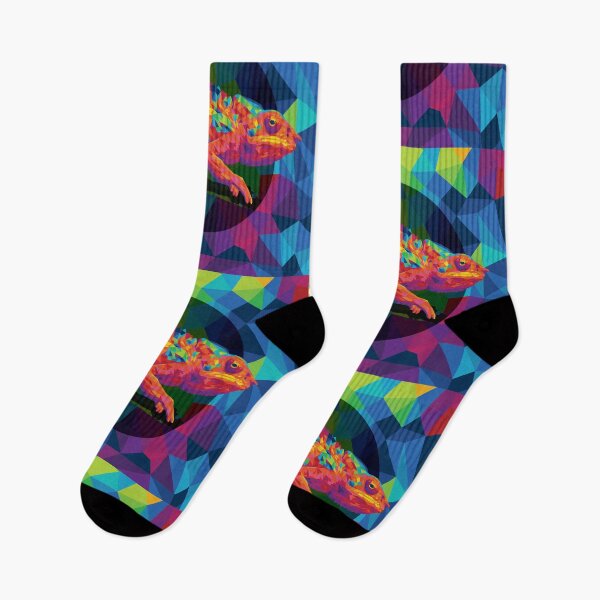 Item preview, Geo Chameleon Rainbow designed and sold by polliadesign.