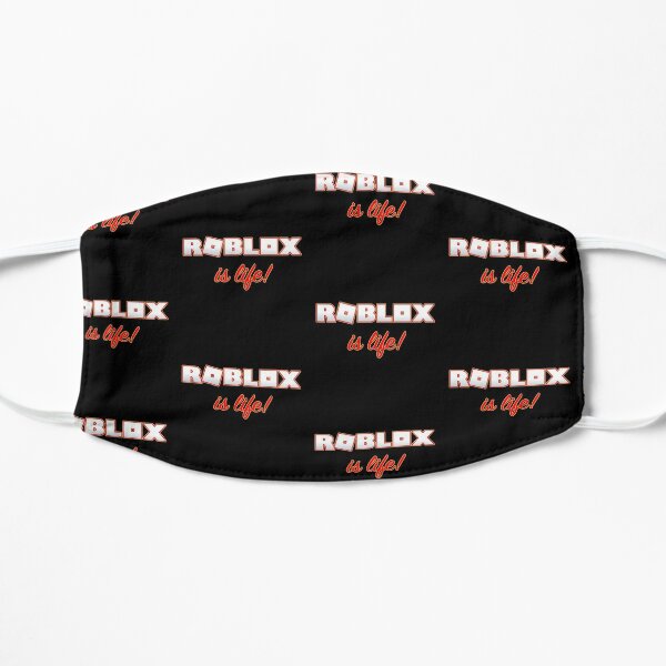Roblox Is Life Gaming Mask By T Shirt Designs Redbubble - hat roblox headband