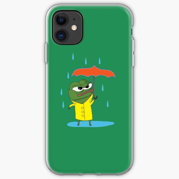 Apu in the Rain iPhone Soft Case